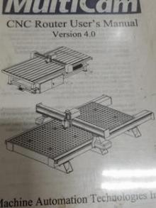 Used Multi-Cam PRO  5 x 16 Flat Table CNC Router