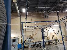 Gorbel Overhead Gantry with Schmalz Jumbo Lift