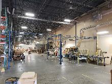 Gorbel Overhead Gantry with Schmalz Jumbo Lift