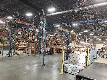 Gorbel Overhead Gantry with Schmalz Jumbo Lift