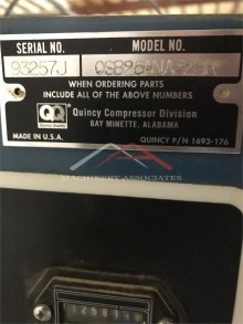 Quincy 25 Hp Rotary Screw Air Compressor