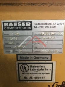 Kaeser BS61 Air Compressor 50HP