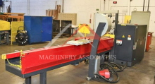 RAIMANN KM310 1M MOVABLE BLADE GANG RIP WITH INFEED RAIMANN KM310 1M MOVABLE BLADE GANG RIP WITH INFEED