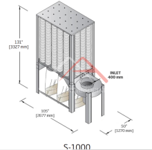Nederman S1000 Dust Collector w/ Free Motor Starter Included