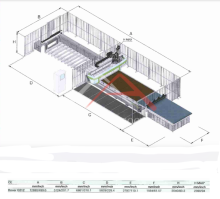 Biesse Rover G 512 Flat Table CNC Router with C-Axis
