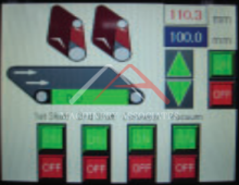 Northtech NT 12-1300RC 51" 2 Head Wide Belt Sander