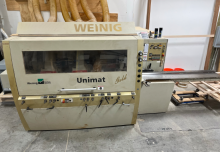 WEINIG UNIMAT GOLD MOULDER THROUGH FEED CANADIAN EXECUTION
