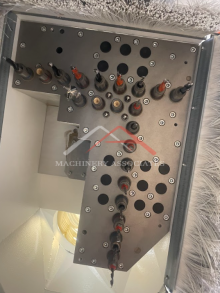 2019 Homag 5 by 10 CNC Router setup w/ Intellistore Infeed and Conveyor OutFeed