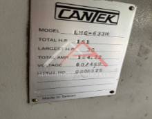 LEADERMAC HYPERMAC 633 13" THROUGH FEED MOULDER