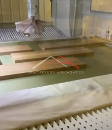 2021 Superfici MINI “PLUS” AUTOMATIC SPRAY MACHINE w/ Laminar 7.5M Dryer