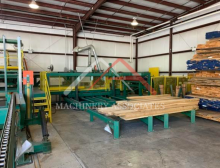 BUSS AUTOMATION LINE FOR LUMBER INSPECTION & PLANING LINE WITH STACKER
