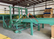 BUSS AUTOMATION LINE FOR LUMBER INSPECTION & PLANING LINE WITH STACKER