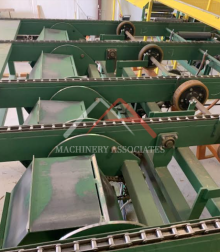 BUSS AUTOMATION LINE FOR LUMBER INSPECTION & PLANING LINE WITH STACKER