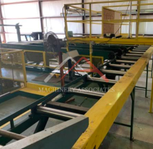 BUSS AUTOMATION LINE FOR LUMBER INSPECTION & PLANING LINE WITH STACKER