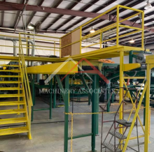 BUSS AUTOMATION LINE FOR LUMBER INSPECTION & PLANING LINE WITH STACKER