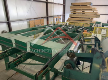 BUSS AUTOMATION LINE FOR LUMBER INSPECTION & PLANING LINE WITH STACKER