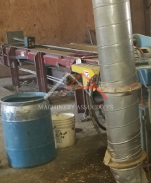 NEWMAN S 282 TWO SIDED PLANER WITH MATERIAL HANDLING