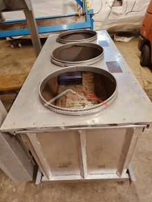 Nederman S-1000 10hp Mini-Baghouse Interior Dust Collector