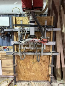 Vaculex Vacuum Lift w/Gorbel Bridge Gantry I Beam Mount