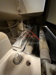 AEM 43" 2 Head Orbital Sander  w/Pad & Fladder Brush