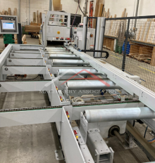 RAIMANN VARIO RIP KM 310 2M WITH INFEED MULTI BLADE GANG RIPSAW