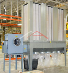 DANTHERM NFP 3H 20 HP INTERIOR DUST COLLECTOR (BAGS)