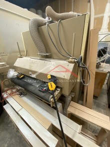 AEM 43" 2 Head Orbital Sander  w/Pad & Fladder Brush