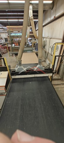 Weeke BHP008 5x10 Flat Table CNC Router with Push-off and Offloading Table