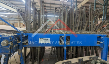 Taylor model 8001-28 clamp carrier 40 section with pneumatic tightener.