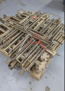 Taylor model 8001-28 clamp carrier 40 section with pneumatic tightener.