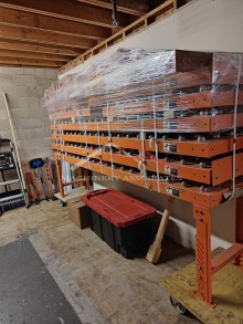 Omnitech 5X10 CNC Router - FANUC CONTROL