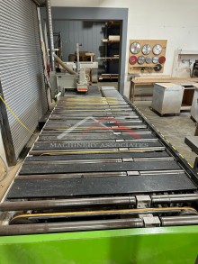 Diehl ESL20 Straight-Line Rip Saw w/Thomas 60X144X5 Return Conveyor