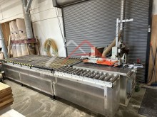 Diehl ESL20 Straight-Line Rip Saw w/Thomas 60X144X5 Return Conveyor