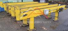 6 Strand flat top chain transfer conveyor
