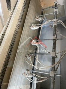 Complete Cefla - UV Linear Spray Line with UV Curing. Very Low Hours