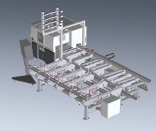 2016 Raimann VarioRip 2M Moving Blade Gang Rip Saw & ValuRip Optimizing Infeed System