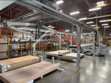 Andersen Stratos Pro with 4-stack MLS Auto-Feeder and offloading Andersen Stratos Pro with 4-stack MLS Auto-Feeder and offloading