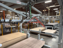 Andersen Stratos Pro with 4-stack MLS Auto-Feeder and offloading Andersen Stratos Pro with 4-stack MLS Auto-Feeder and offloading