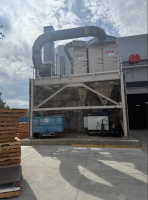 Donaldson 40hp + 15hp Baghouse(s) on a shared frame