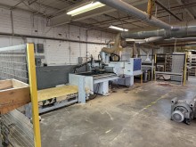 Weeke Vantech 480 Con2 Nested Based Router (feed through cell)