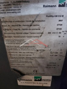 RAIMANN KM 310 2M GANG RIP MOVABLE BLADE AND VALURIP III INFEED