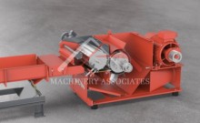 Great Grinder For Ergonomically Feeding Edgings, Blocks And Waste Products.