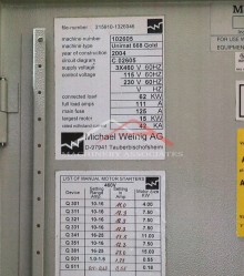 Weinig Unimat Gold 6 Head Moulder with ATS System