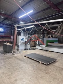 Biesse Rover S 1531 Flat Table CNC Router w/Offloading