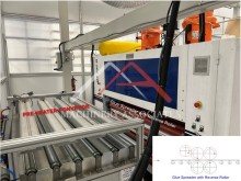 UNIMAK FULLY AUTOMATED 60" PANEL LAMINATION LINE complete with AUTO LOADING AND UNLOADING