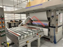 UNIMAK FULLY AUTOMATED 60" PANEL LAMINATION LINE complete with AUTO LOADING AND UNLOADING