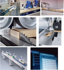 Weinig - Dimter OptiCut 200 optimizing Cross Cut Line