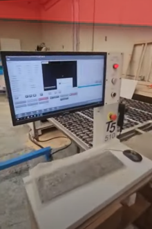 NewCNC Brand CNC Router. Auto infeed and offloading