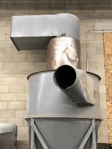 20hp Cyclone Dust Collector with Baghouse Filter Shaker and Loader Fan