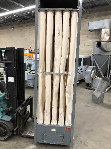 20hp Cyclone Dust Collector with Baghouse Filter Shaker and Loader Fan